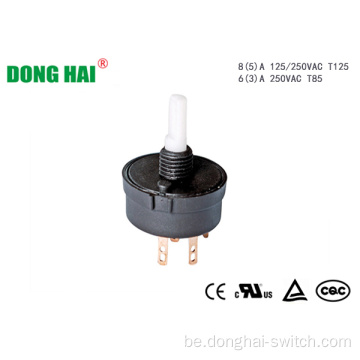 Высокаадчувальны чорны паваротны пераключальнік